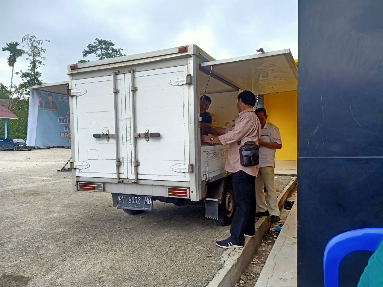 Kasat Intelkam,Monitoring dan Distribusi Produk Bulog mencapai Sasaran Warga Merangin.