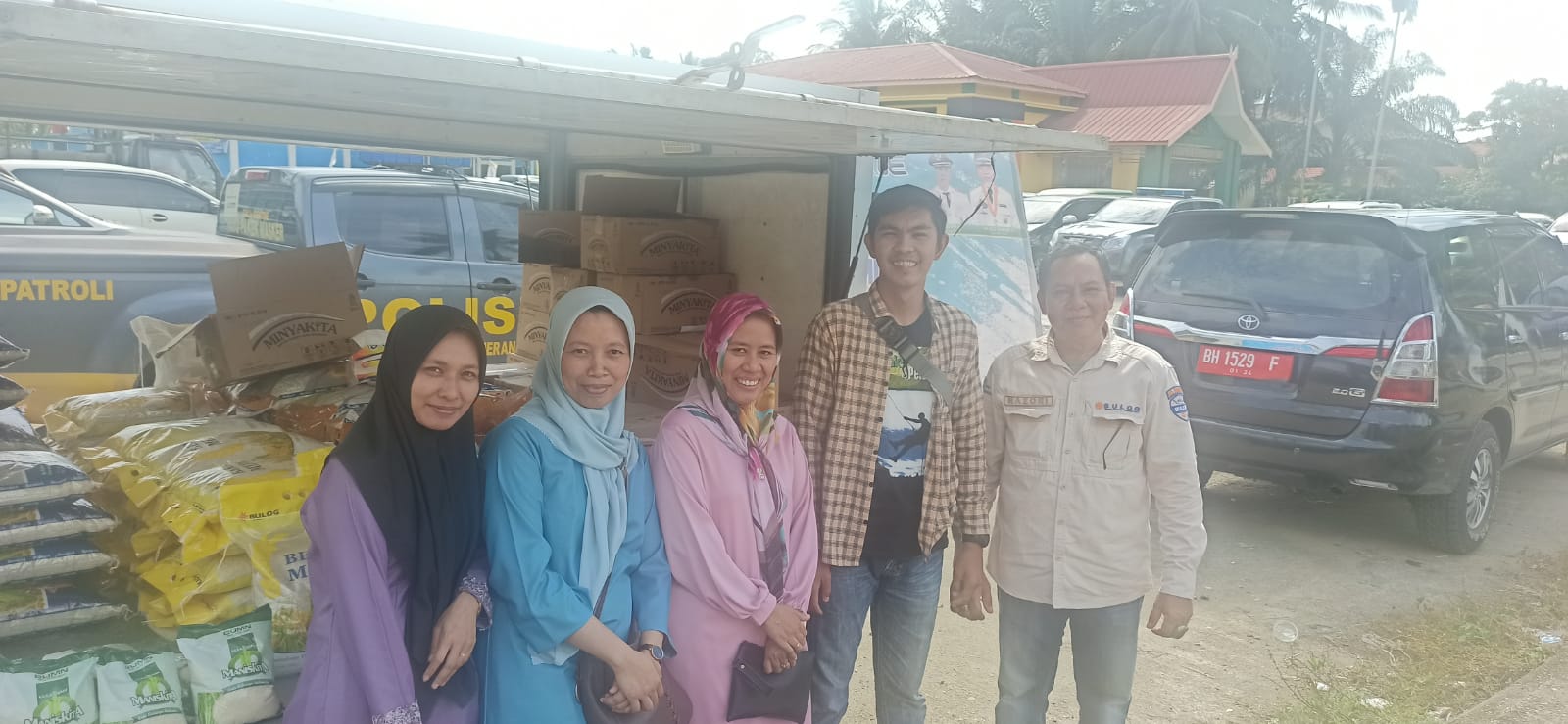 Intelkam Polres Merangin,Kesediaan Bulog Selaku Distribusi Pangan Daerah,Sangat Bersahaja dan Pemenuhan Kebutuhan Pangan Merangin