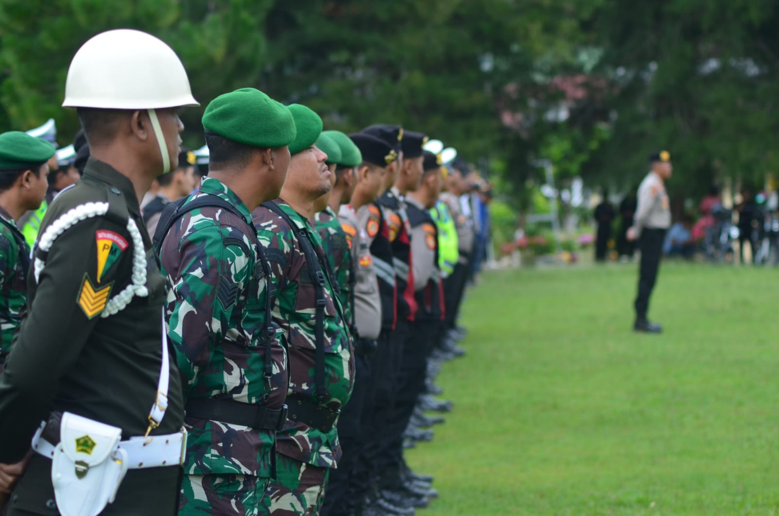 AMANKAN NATARU :  KODIM ABDYA PERKUAT OPERASI LILIN POLRI