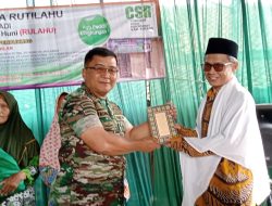 Danrem 064/MY Resmikan Rutilahu di Kecamatan Jawilan