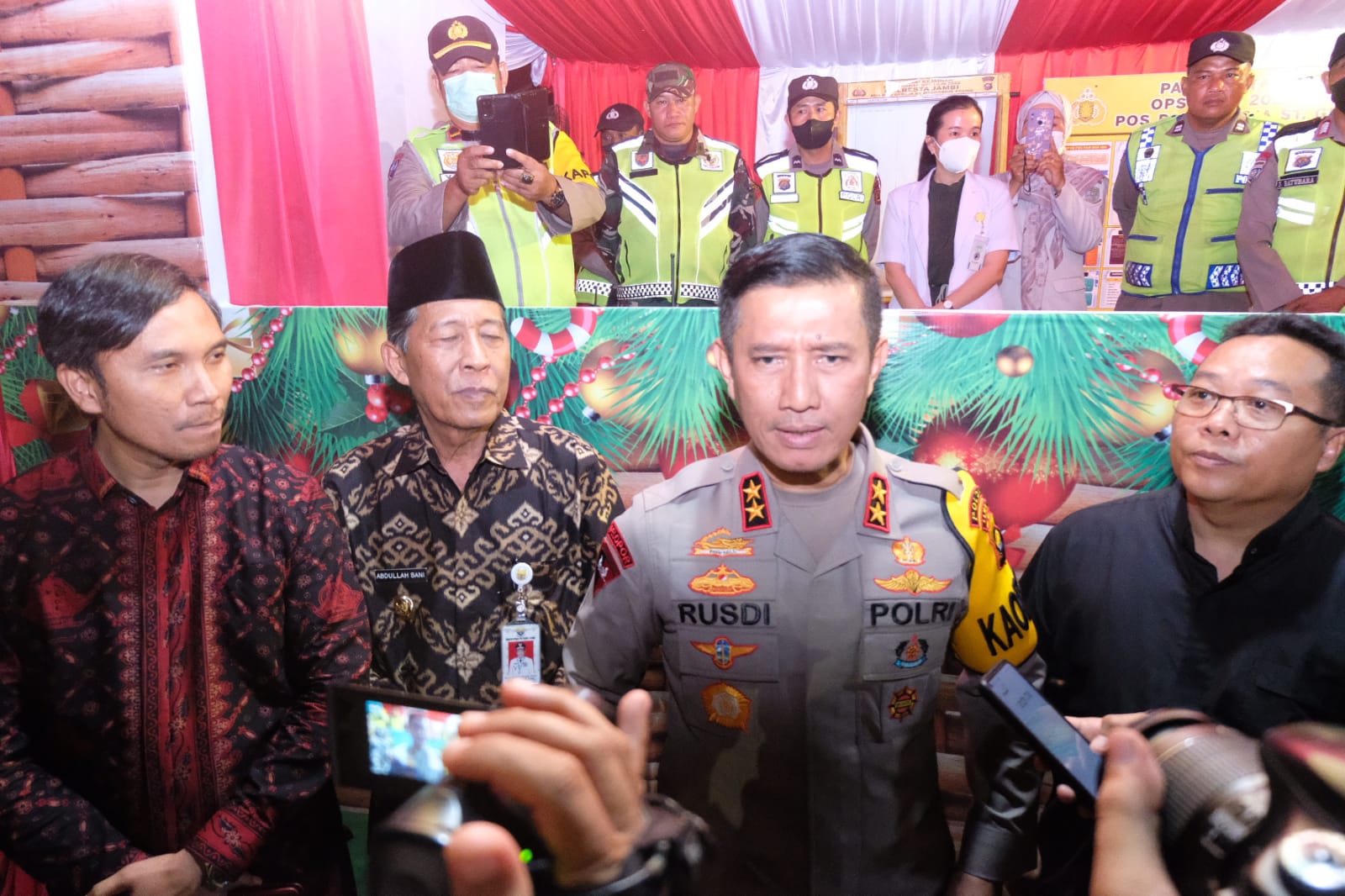 Kapolda Jambi Laksanakan Pengecekan dan Pemantauan Gereja saat Malam Menyambut Natal