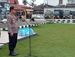 Apel Satgas Ops Lilin Hari Pertama Personil Polres Merangin