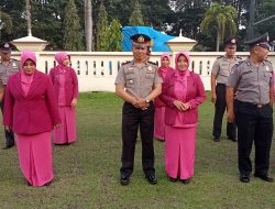 Upacara Kenaikan Pangkat Setingkat,Kapolres Apresiasi Kinerja Personil Polres Merangin.