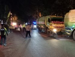 Dua Tangki indek 15 Ton di Tindak Satlantas Polres Merangin