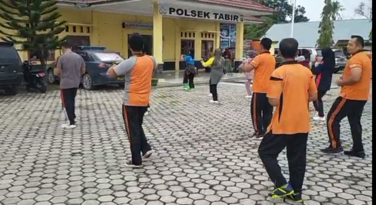 Kapolsek Tabir.Men Sana In Corpore Sano,Jaga kesehatan Pelaksanaan Aktivitas Sehari Hari