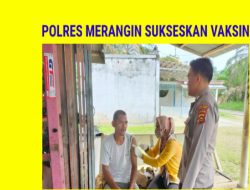 Polsek Tabir Selatan Laksnakan Vaksinasi Door to Door di Desa Mekar Jaya