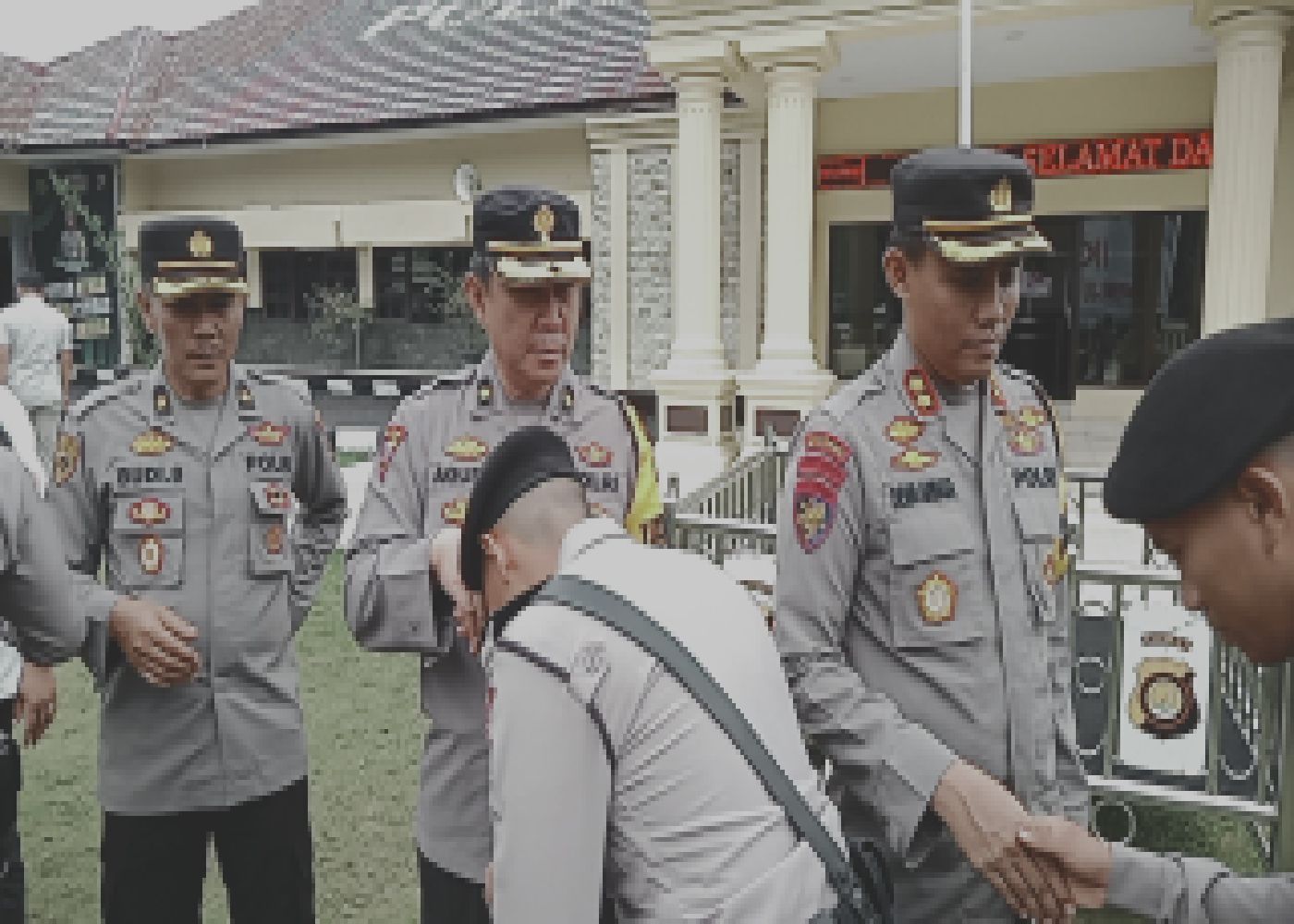 Kapolres Merangin , Melepas Siswa SPN Gelombang 2 Polda Jambi di Polres Merangin,Terima Kasih Telah hadir di Polres Merangin