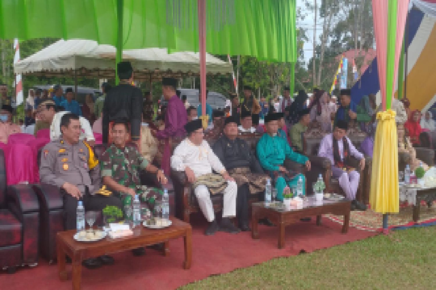 Tradisi Makan Jantung,Polres Merangin Sangat mengapresiasi dan Selalu Hadir pada kegiatan Pemda dan Masyarakat