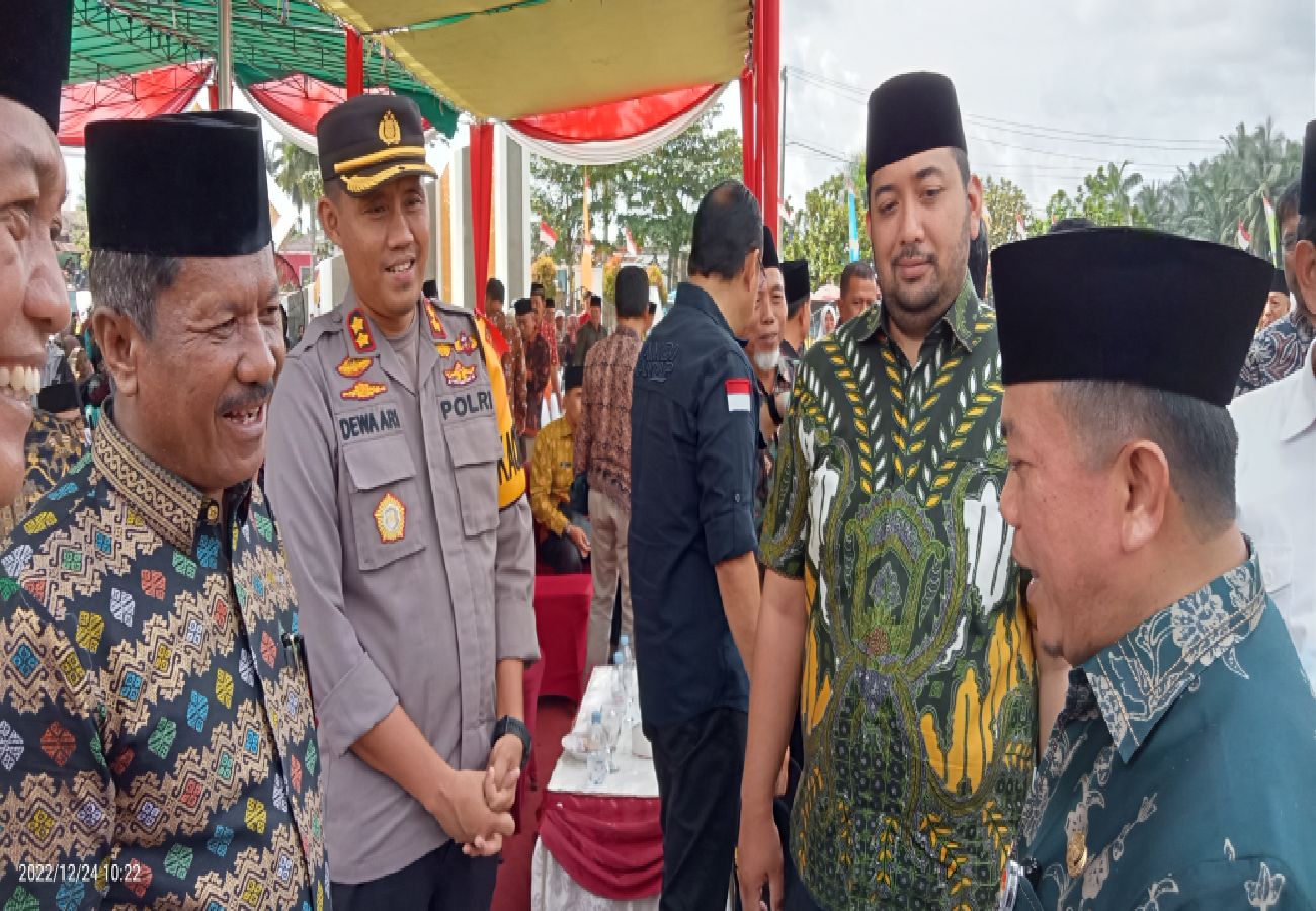 Kapolres Merangin Hadiri Peresmian Kantor Bupati Merangin Yang Baru.