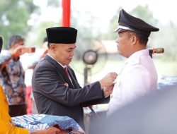 Pj.Bupati Tebo H.Aspan ST.  Di Dampingi Hj.Armayanti Aspan Melantik PJ.Kades Pemekaran Dalam Ke camatan Rimbo Bujang Dan Rimbo Ulu