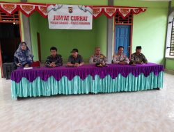 Pelaksanaan Program Quick wins Presisi Jum’at Curhat Polsek Bangko