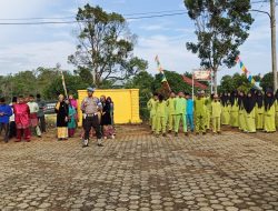 Polsek Lembah Masurai laksanakan Upacara HUT Provinsi Jambi ke-66 Bersama unsur Tripika