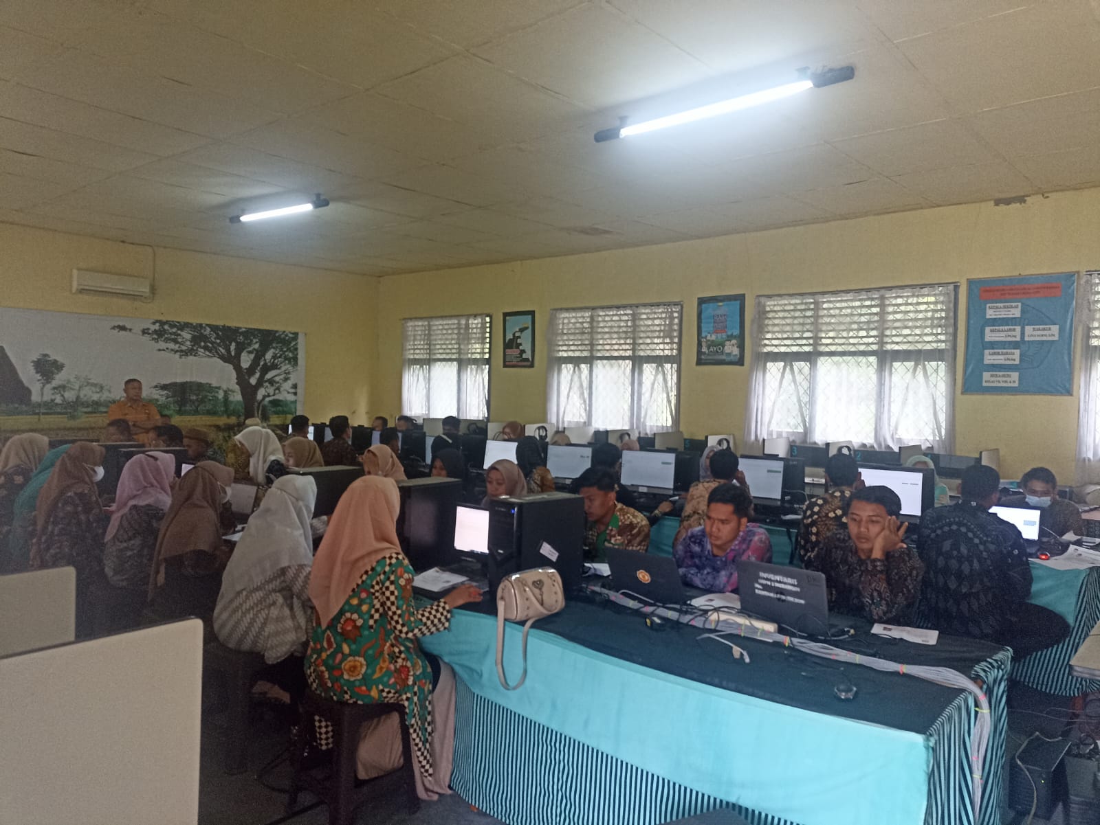 Polsek Tabir Laksanakan Monitoring Test Calon Peserta PPS