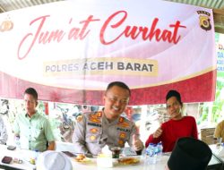 TAMPUNG ASPIRASI : KAPOLRES ACEH BARAT TURUN LANGSUNG TEMUI MASYARAKAT