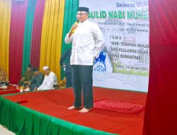 HADIRI MAULID PONDOK GEDE : HAJI UMA SAMPAIKAN PESAN MENYENTUH HATI