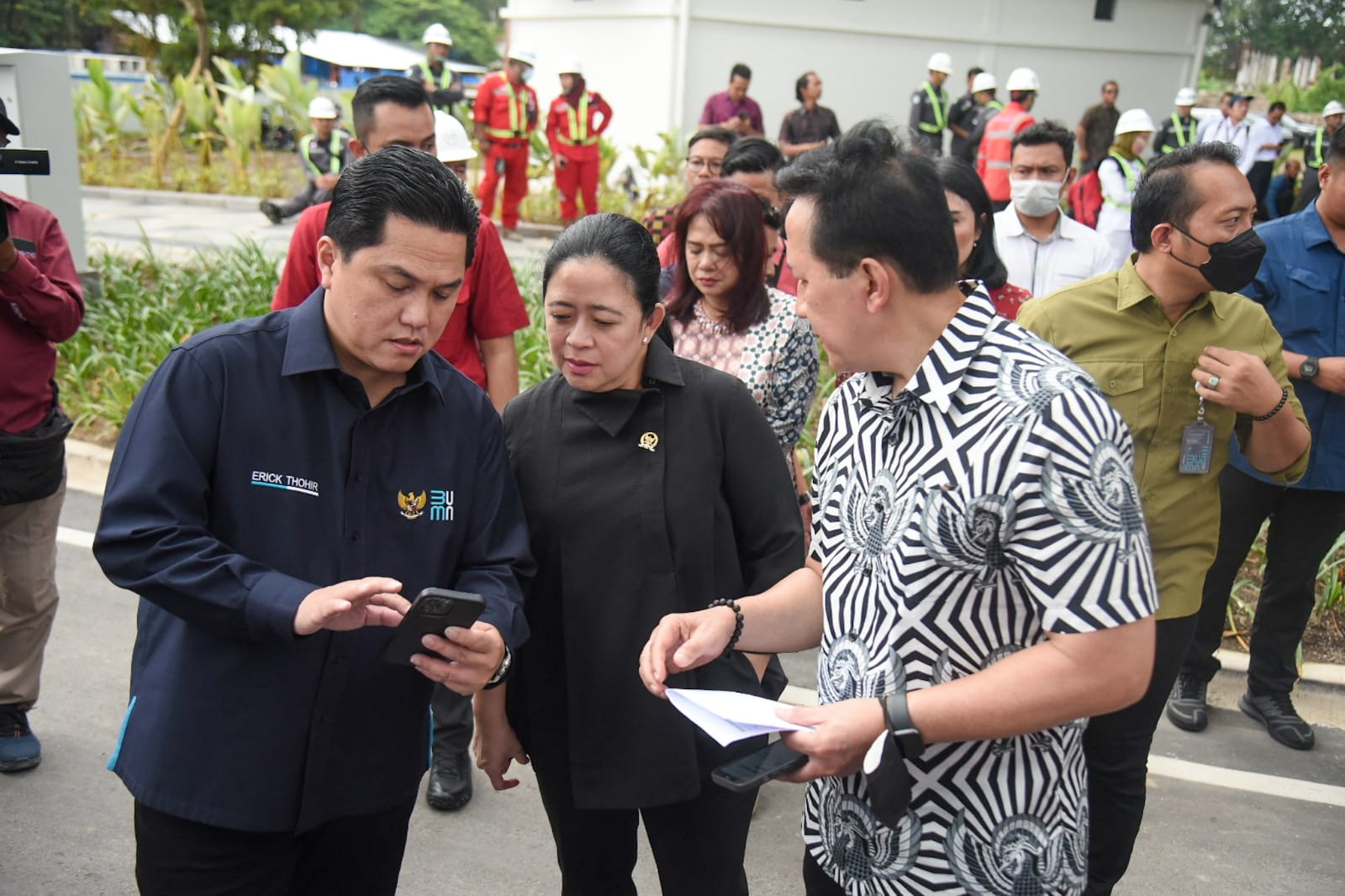 TINJAU PEMBANGUNAN RUMAH SAKIT INTERNASIONAL BALI : PUAN HARAP MASYARAKAT RI TAK LAGI BEROBAT KELUAR NEGERI