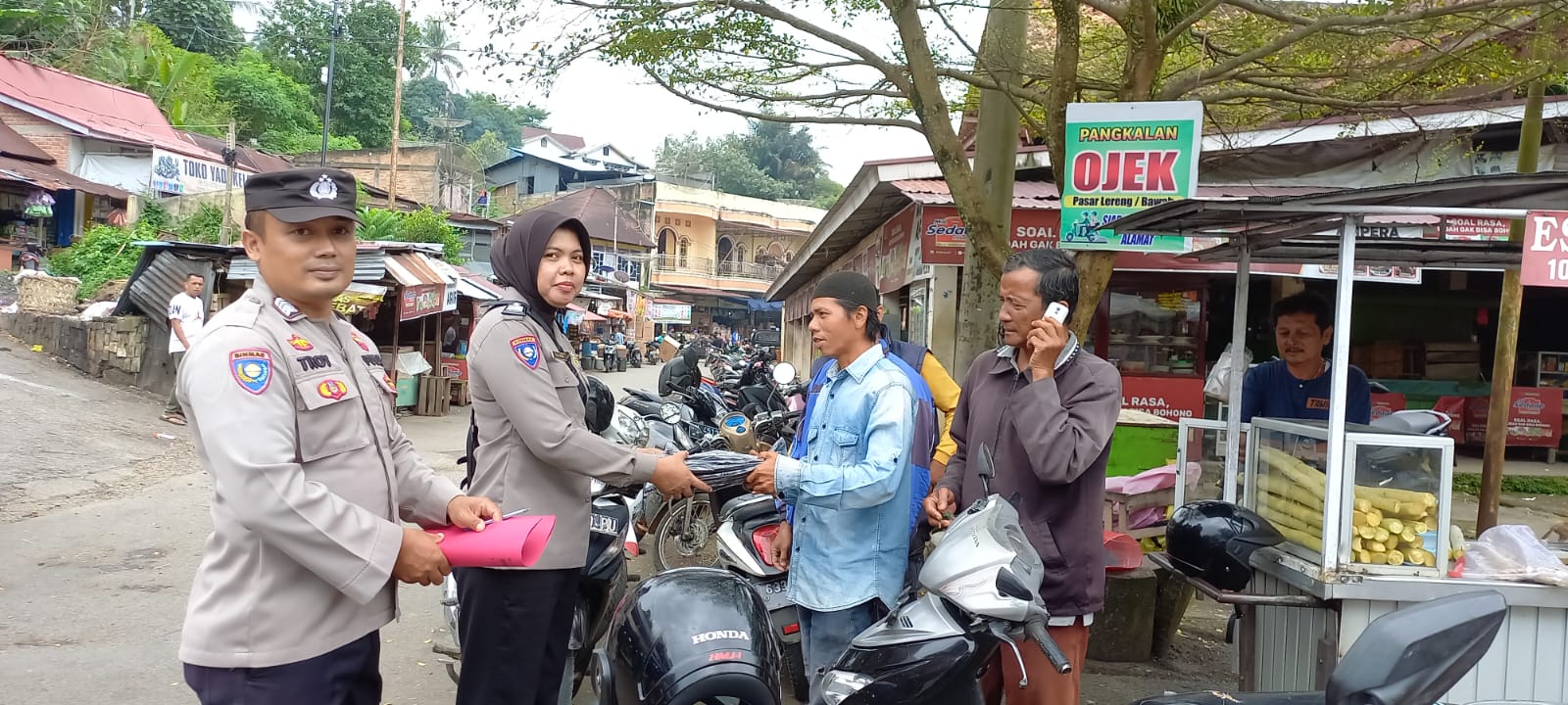 Kasat Binmas,Pangkalan Ojek Konvensional dapat Berperan Sebagai Pemantau Kamtibmas di Tengah Masyarakat