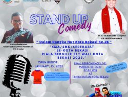 AWIBB Kembali Gelar Lomba “Stand Up Comedy Competition” Piala Plt Walikota Bekasi Nyok Daftar Jadi Peserta