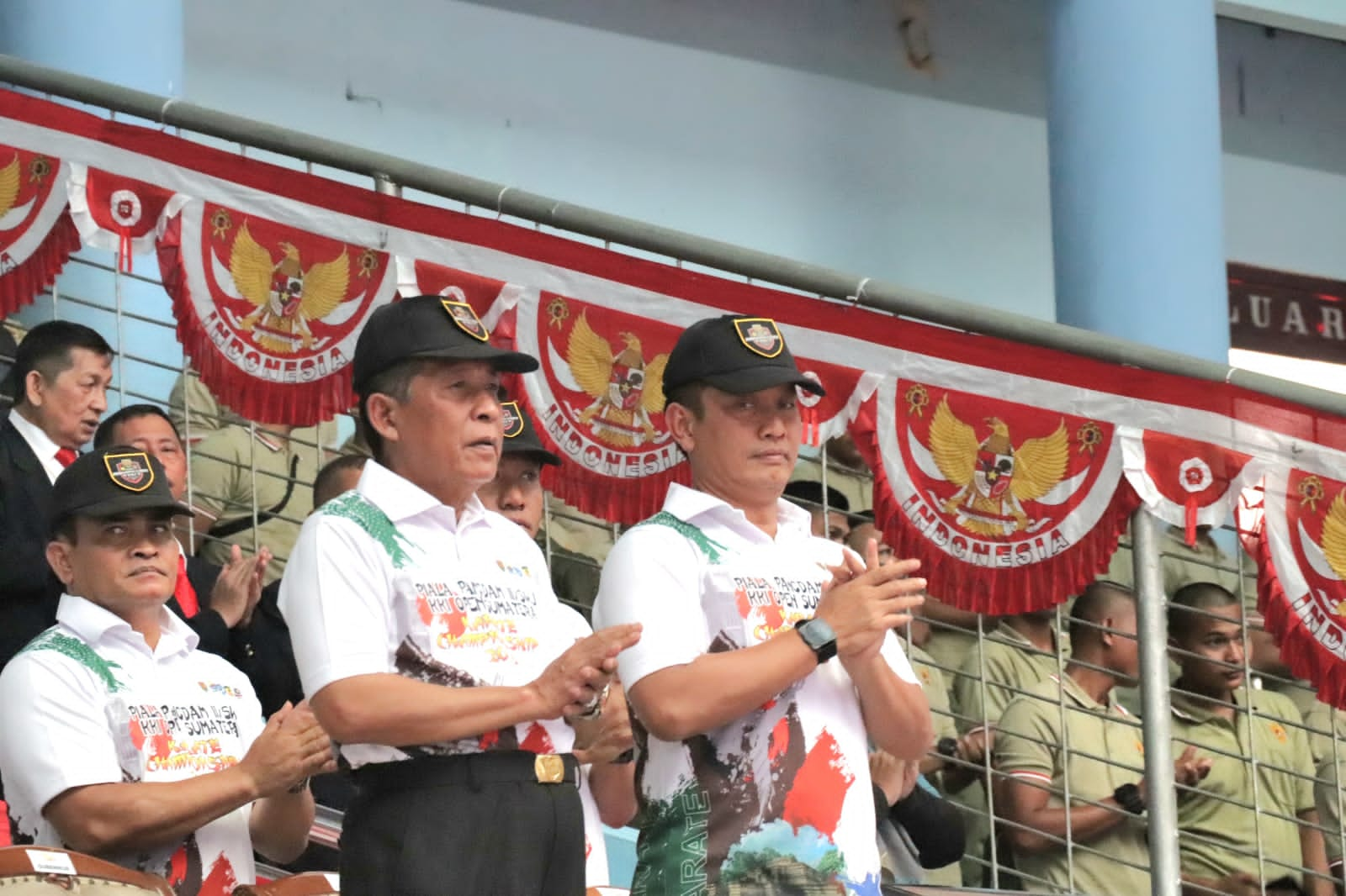 Kapolda Jambi Irjen Pol Rusdi Hartono Hadiri  Acara Pembukaan Turnamen Karate Piala Pangdam 11/Sriwijaya  Di Gor Kota Baru