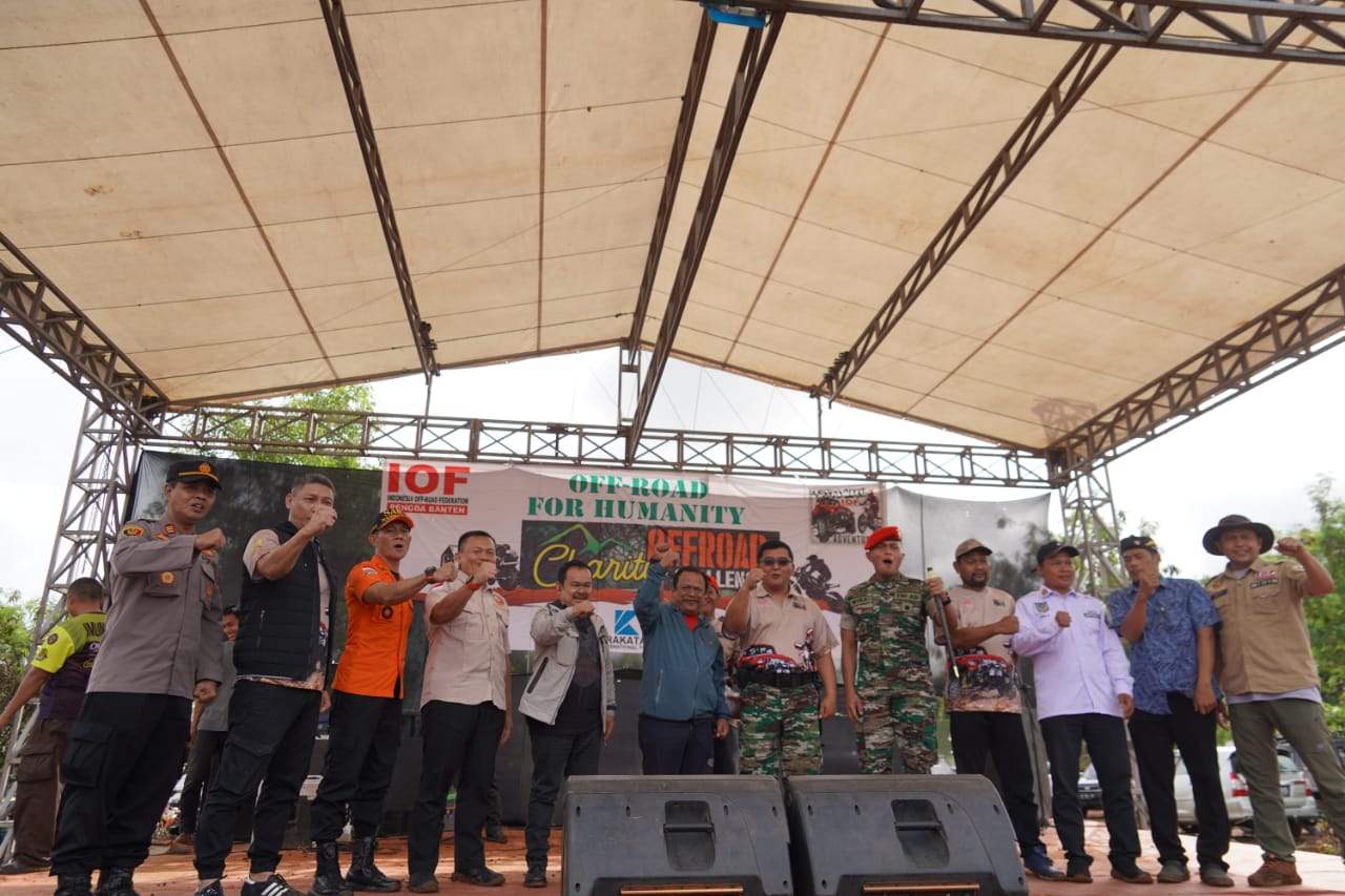 Buka Charity Offroad Challenge, Brigjen TNI Tatang Subarna Jajal Track Offroad*