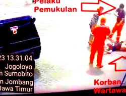 OKNUM SPBU – LAKUKAN KEKERASAN PEMUKULAN WARTAWAN DIJOMBANG