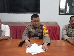 Kapolres Terima Kunjungan Perwakilan Warga Desa Bungo Antoi di Ruang Aula Sat Intelkam.