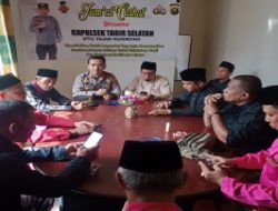 Jumat Curhat Polsek Tabir Selatan bersama masyarakat Kecamtan Tabir Selatan.