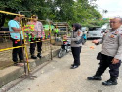 Saat binmas berikan edukasi dan sosialisasi pada pedagang terjadap efek negatif pada permainan Lato lato.