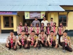 Saka Bhayangkara Polsek Tabir Laksanakan Kegiatan Pengenalan Materi Dasar Kepolisian guna penerapan di tengah masyarakat.