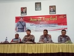 ” Jumat Curhat ” Kapolsek Sungai Manau,Konsekwensi Ekploitasi Ilegal Tetap di Terapkan pada Pelakunya