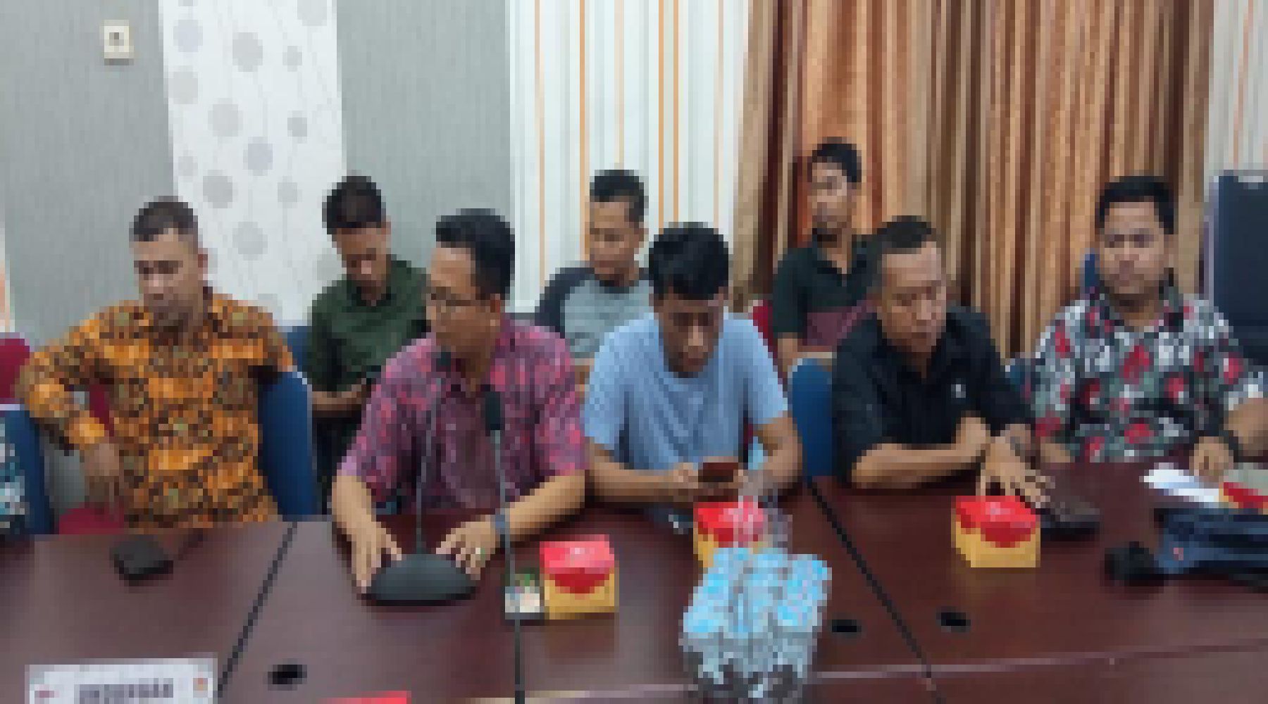 Kasat Intelkam Hadiri ” Rapat Persiapan Pelaksanaan Pengambilan Sumpah Janji PPS se-kabupaten Merangin