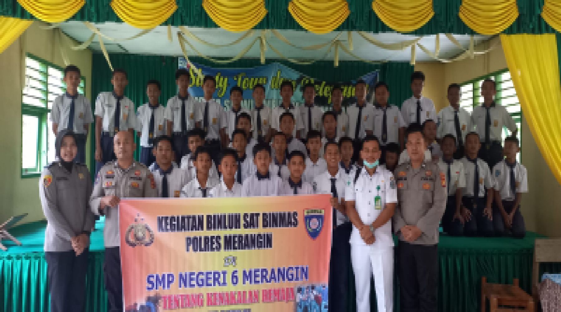 Satbinmas Polres Merangin,Cukup Kenali Narkoba,Jangan Sentuh Narkoba