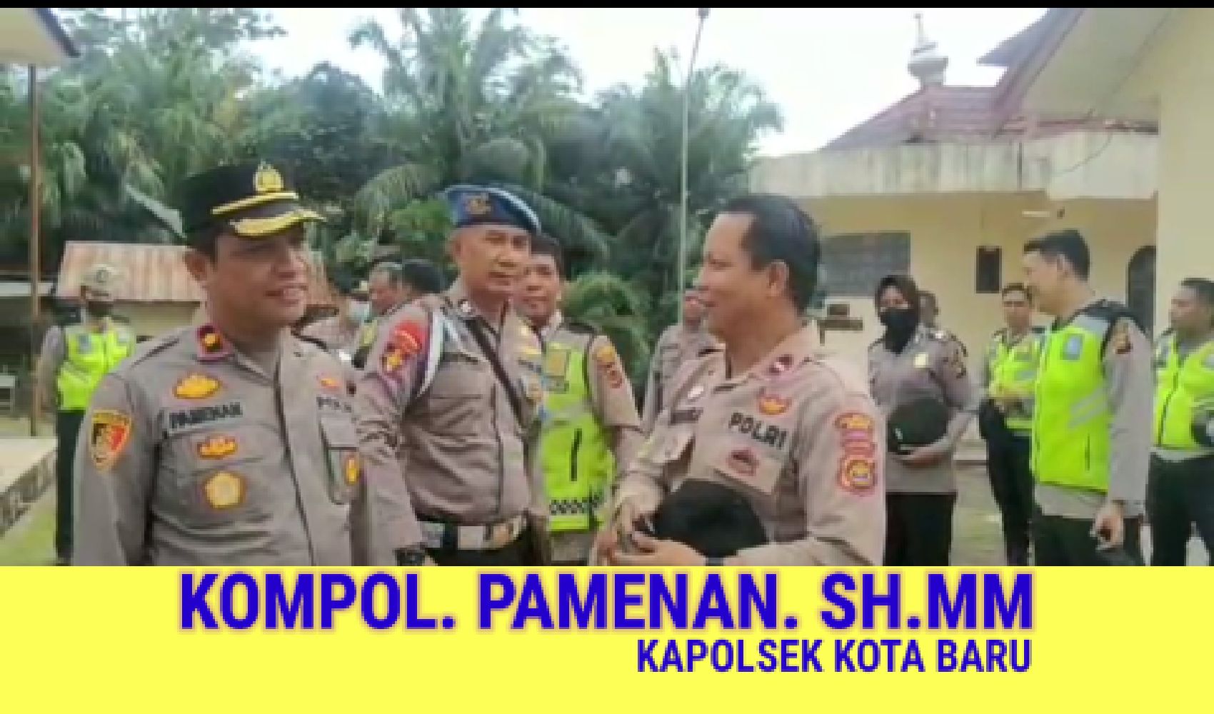 Kompol. Pamenan. SH.MM. Tetap Disiplin dalam Tugas,Berikan Layanan Humanis Pada Masyarakat dan Jaga Keselamatan Saat Bertugas