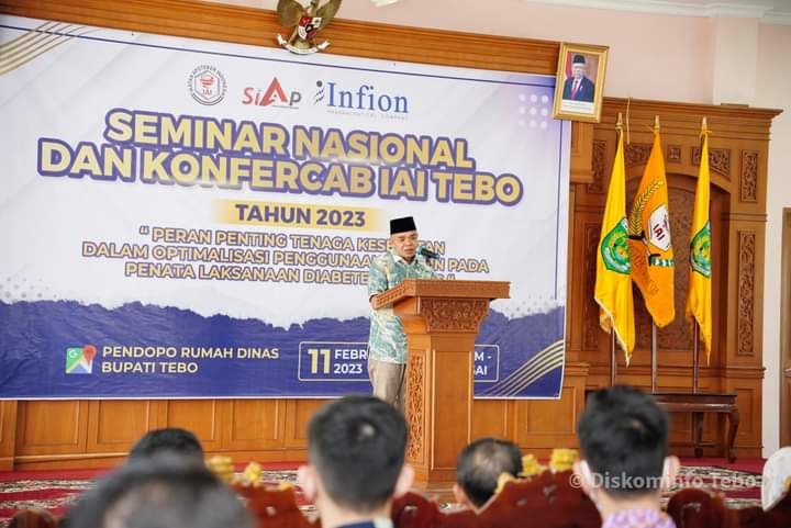 Konfercab Ikatan Apoteker Indonesia  (I A I) pj.Bupati Tebo H.Aspan ST Harapkan Sinergi  Apoteker