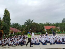 Police Goes To School  Hari Terakhir Ops  Keselamatan 2023  Polres Tebo Kunjungi Sekolah