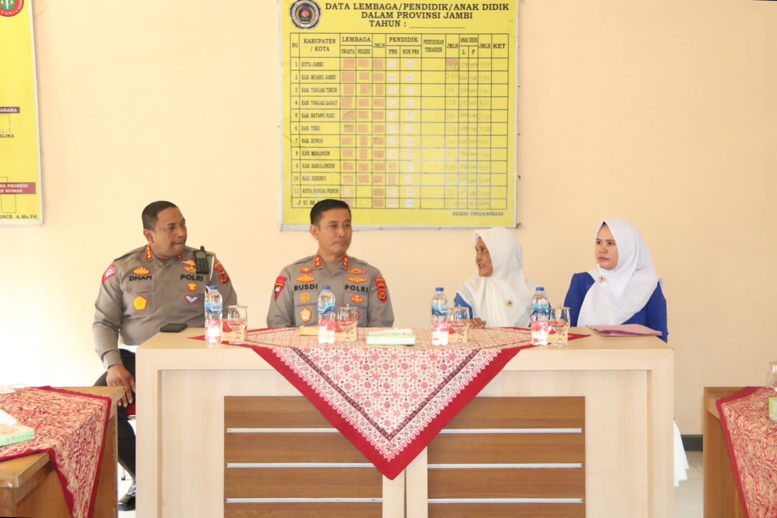 Kapolda Jambi Irjen Pol Rusdi Hartono Kunjungi Dan Silahturahmi Bersama Pengurus  Ikatan Guru TK Indonesia  Provinsi Jambi