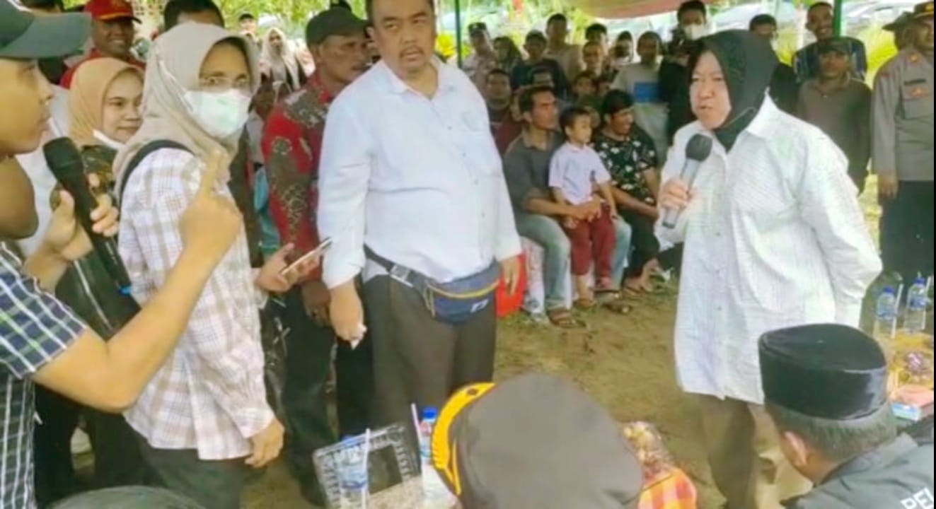 TERLIHAT KELIMPUNGAN DAN OVER AKTING KEPADA WARTAWAN : DINAS SOSIAL ACEH TIMUR DIDUGA TIDAK SIAP TERIMA KEDATANGAN MENTRI SOSIAL RI