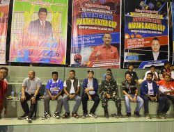 KETUA DPRK NAGAN RAYA – BUKA TURNAMEN VOLLY BALL AVANGER KARANG ANYER CUP SEMI OPEN BARSELA