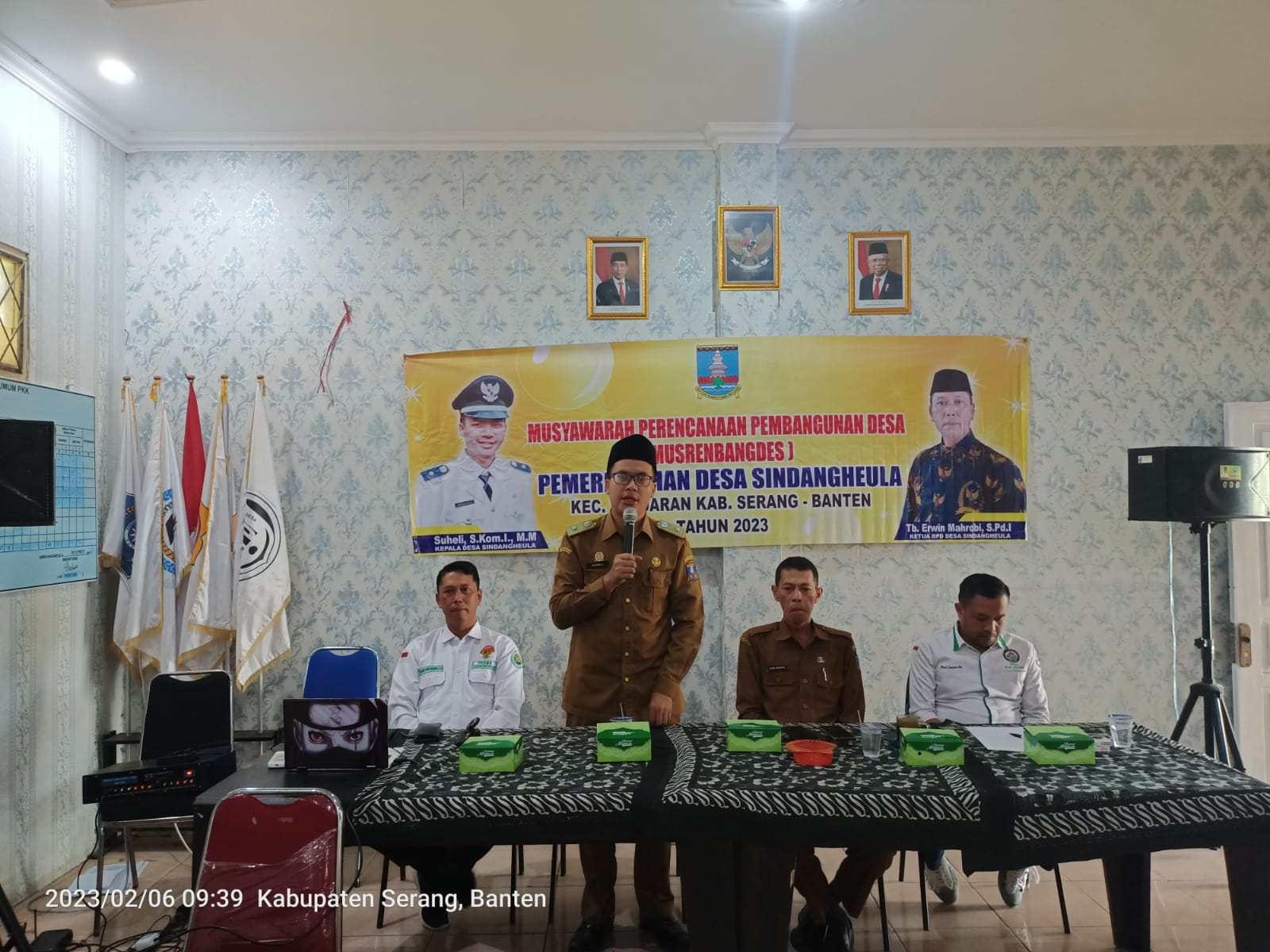 Pemdes sindangheula gelar Musrenbangdes Wujudkan Pemerataan Pembangunan tahun 2024,