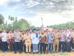 KAPOLRES ACEH JAYA : HADIRI PENUTUPAN PERKEMAHAN PRAMUKA SANTRI DAYAH AR – RISALAH