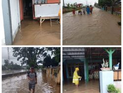 ALIRAN SUNGAI MELUAP – PULUHAN RUMAH KECAMATAN BRANG REA DAN BRANG ANE DIKEPUNG AIR BAH