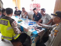 Jum’at Curhat Polsek Bangko, Sungai Piul di berikan rambu – rambu lalulintas mengurangin kerawanan laka lantas