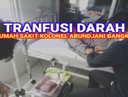 Tranfusi ” donor darah ” Ada Kriteria Ketat Ujar Direktur Rumah Sakit Kolonel Abundjani Bangko