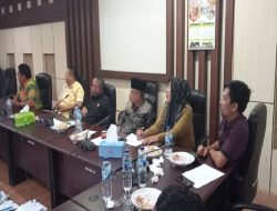 Hearing OPTIMALISASI SAWAH Pada LP2B di DPRD Merangin Berasama Pemkab Merangin,Camat dan Kepala Desa