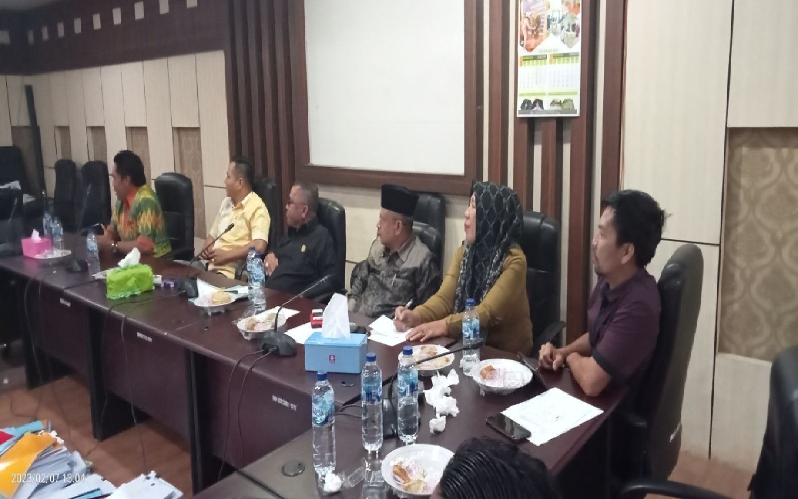 Hearing OPTIMALISASI SAWAH Pada LP2B di DPRD Merangin Berasama Pemkab Merangin,Camat dan Kepala Desa