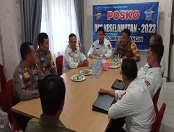 Laksanakan Pengawasan dan Pemeriksaan pada Leading sektor Ops. Keselamatan 2022 dari Satlantas Polres Merangin