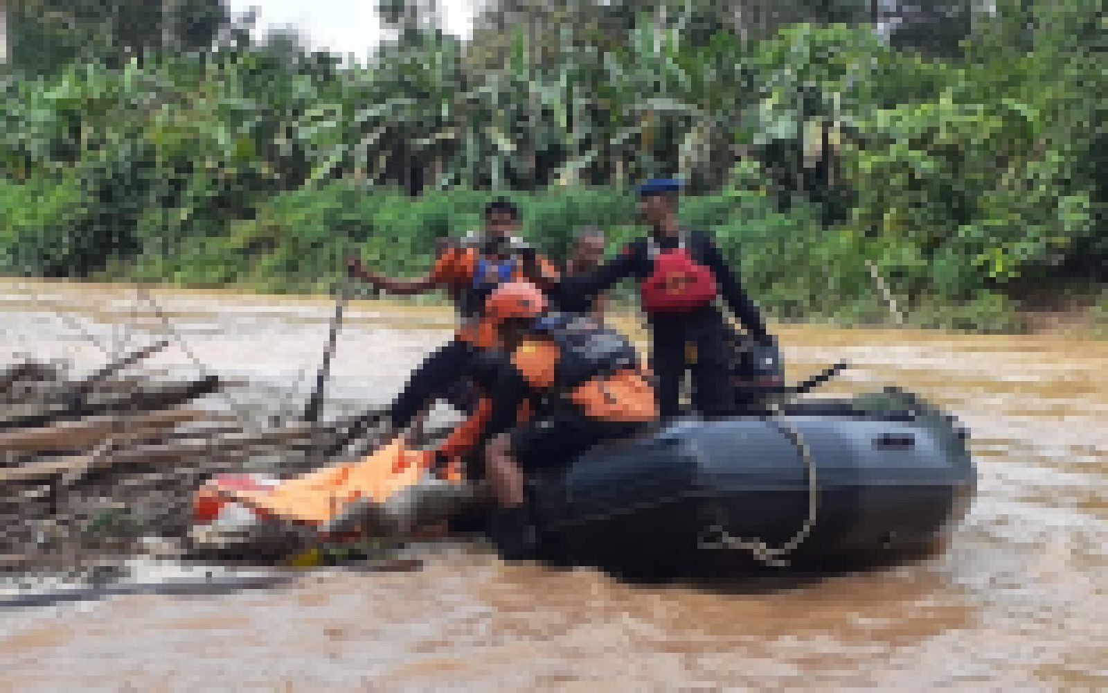 Kapolres Membenarkan,Korban Hanyut di temukan Warga Di Desa Tanjung Lamin.