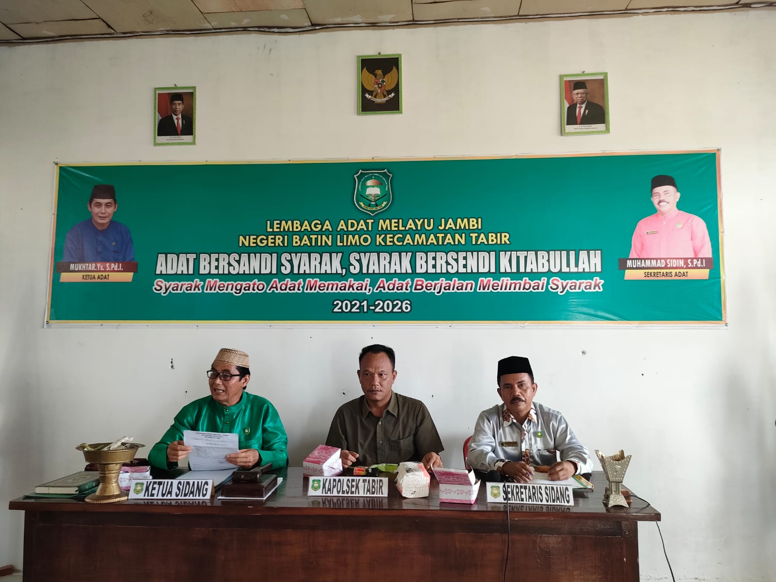 Polsek Tabir, Kenali Hukum dan Jauhi Interaksi yang Bertentangan dengan Hukum