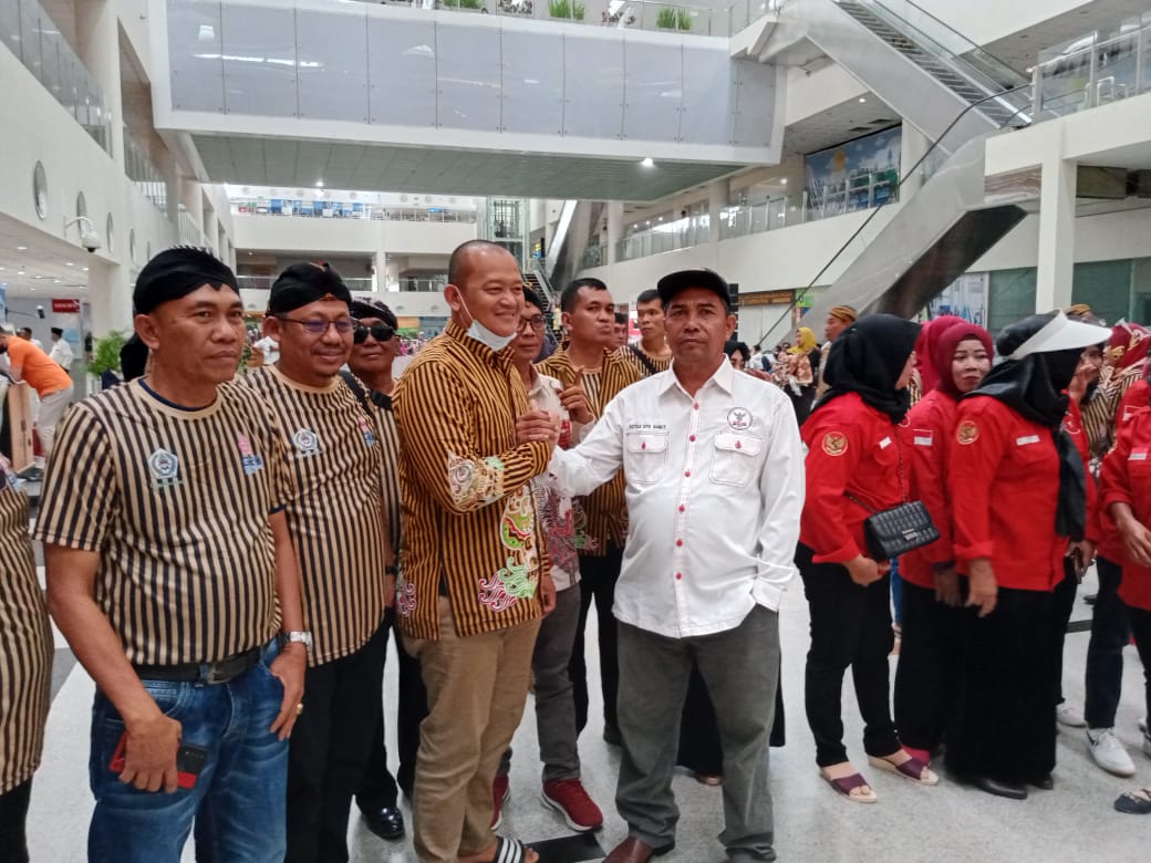 Ketua BARIGADE SUMUT : Hadiri Penyambutan Kedatangan Bapak Ganjar Pranowo