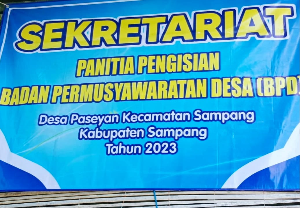 PJ Pesayan Bungkam Saat Pendaftaran BPD Desa Paseyan